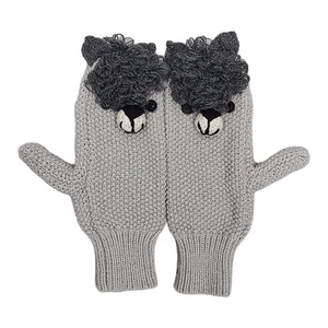 Handwear Acrylic Fiber Gloves Breathable Mittens Lightweight Christmas Gift - Picture 1 of 8