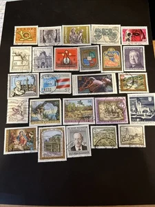 25 francobolli usati Austria - Lotto A-79779 - Foto 1 di 1