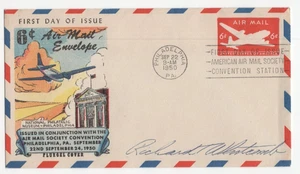 Richard T. Whitcomb Signed Cover 1950 / Autographed NASA Engineer "Area Rule" - Picture 1 of 1