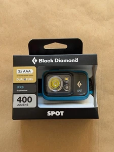 NEW BLACK DIAMOND SPOT  400 HEADLAMP COLOR AZUL FAST FREE SHIPPING - Picture 1 of 4