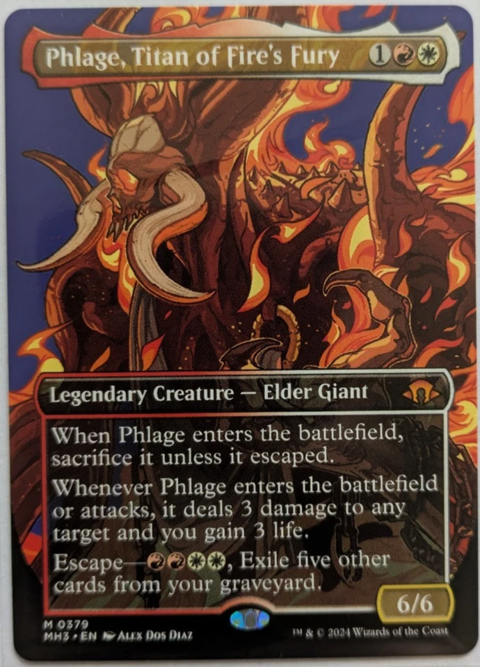 MTG - Modern Horizons 3 - Phlage, Titan of Fire's Fury - Englisch Near Mint  - Bild 1 von 1