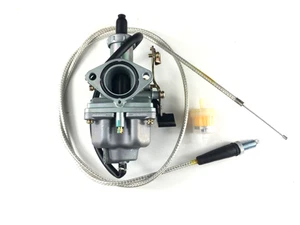 Carburetor & Throttle Cable & Filter For Honda TRX200SX 2x4 TRX200D 2x4 Type II  - Bild 1 von 4
