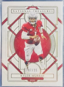 2020 Panini National Treasures Gold /35 Kyler Murray #1 - Picture 1 of 2