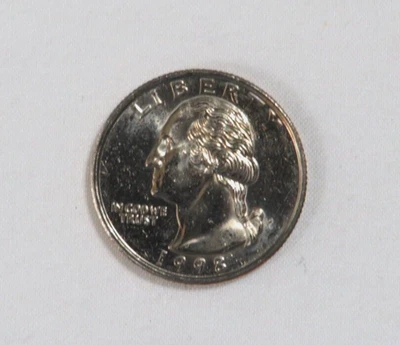 1998 P Uncirculated Washington Quarter - Image 1 of 4
