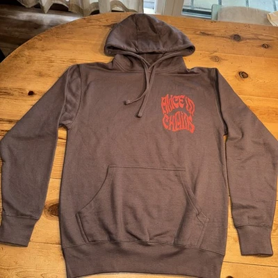 Alice In Chains Anatomical Heart Sudadera con Capucha Gris Unisex PEQUEÑA Hot Topic Nueva Sin Etiquetas Foto 1 de 4