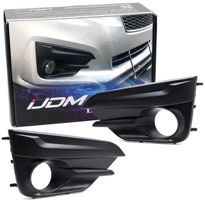 Driver/Passenger Side OE-Spec Fog Lamp Bezel Covers For Subaru 2017-2019 Impreza - Picture 1 of 5