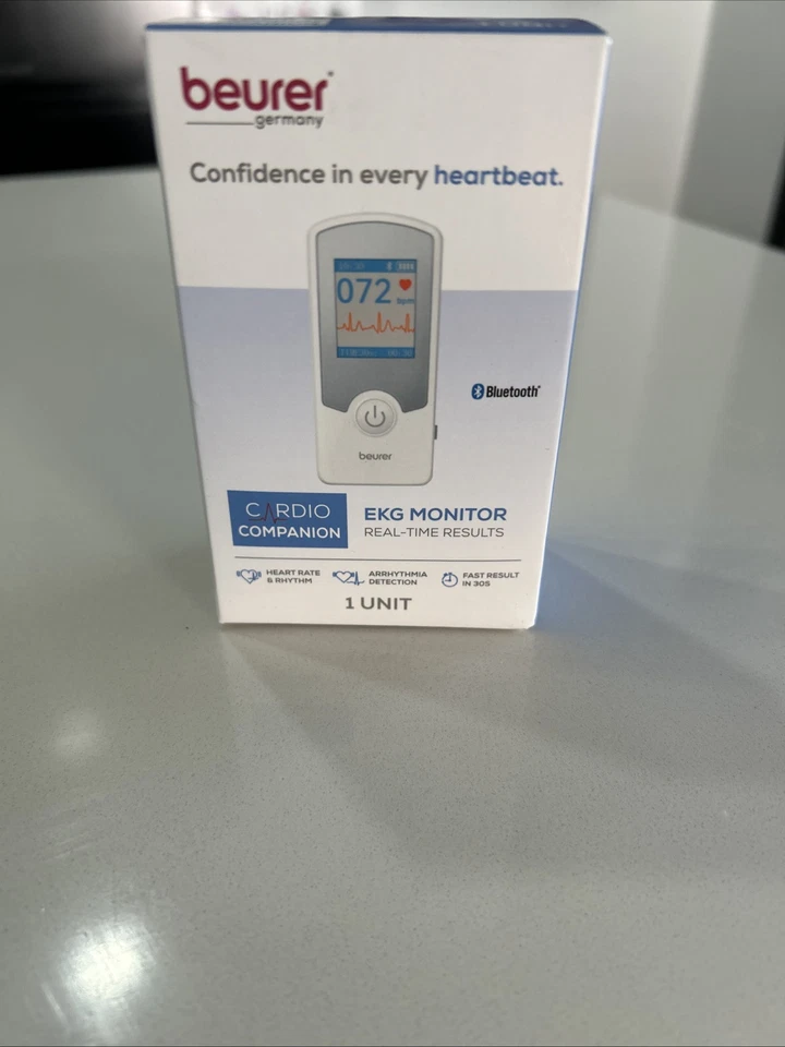 Beurer Германия кардио компаньон монитор ЭКГ ME75 Bluetooth совместимый - Изображение 1 из 2