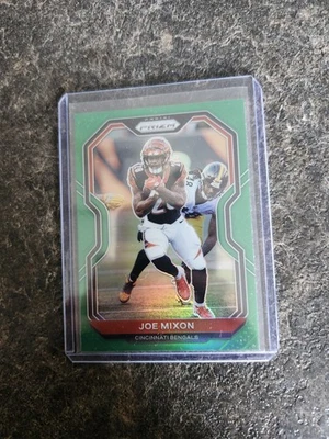 2020 Panini Prizm Green Joe Mixon Card# 49 - Image 1 of 2