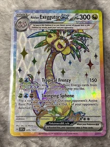 Alolan Exeggutor ex 225/191 Sv08: Surging Sparks Holo - Picture 1 of 5