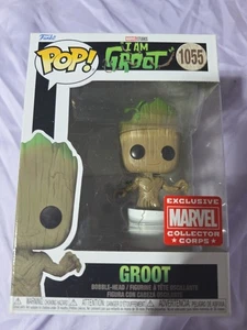 Funko Pop! Vinyl: Marvel - Groot - Amazon (Exclusive) #1055 - Picture 1 of 7