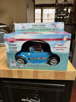 Vintage Kaytee Critter Cruiser Interactive Exercise Toy Car - Image 1 of 3