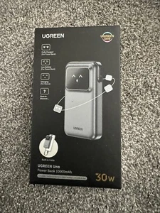 UGREEN Uno 10000mAh 30W Power Bank Fast Charging 3-Way - Afbeelding 1 van 2