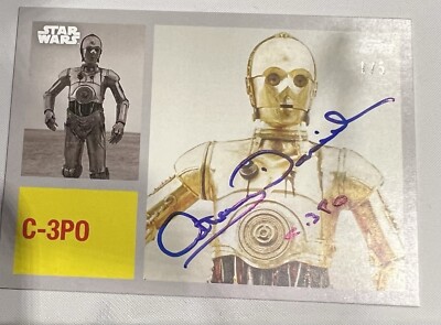 1977 Topps Star Wars #207 C-3PO Error PSA 6 Anthony Daniels Golden