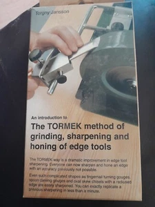 Torgny Jansson Introduction to The Tormek Method of Grinding VHS 📼 *Rare - Picture 1 of 8