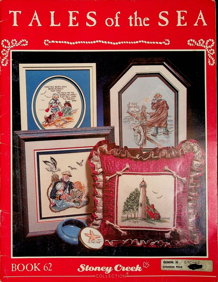 Tales Of The Sea Samplers Cross Stitch Pattern By Stoney Creek - Image 1 of 4