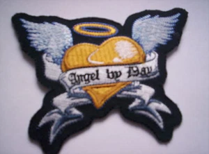 Parche motorista ángel de día ca 11x 8 cm - Imagen 1 de 1