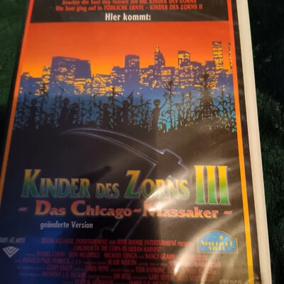 VHS Stephen King Kinder des Zorns III Atemlose Spannung uund Entsetzen bis Ende - Bild 1 von 4