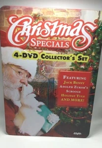 CHRISTMAS SPECIALS 4 DVD COLLECTOR'S SET DVD SET IN TIN NEW SEALED - Picture 1 of 5
