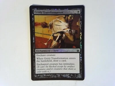 Foil Grisly Transformation	 Born of the Gods - Magic the Gathering MTG Black - Image 1 of 2