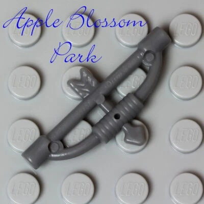 NUEVO Lego Kingdoms Gris Oscuro Arco y Flecha Caballero Minifigura Pequeño Castillo Rey Arma Foto 1 de 3