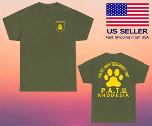 Rhodesia Bush War BSAP Police Men's Military Green Size S-5XL - Picture 1 of 1