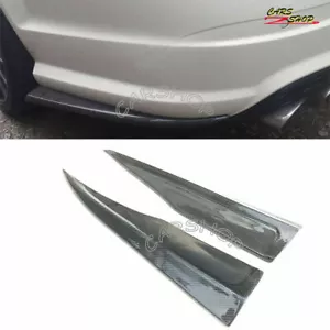 For BENZ W204 C350 C63 AMG 2012-14 Real Carbon Fiber Rear Bumper Splitter Skirt - Bild 1 von 5
