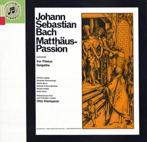 COLUMBIA STC-80694 W/G BACH Matthew Passion KLEMPERER LUDWIG GEDDA SCHWARZKOPF - Picture 1 of 3