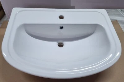 AMARU CERAMICA LAVABO SEMINCASSO BIANCO EUR COMPATIBILE IDEAL STANDARD UNIVERSALE