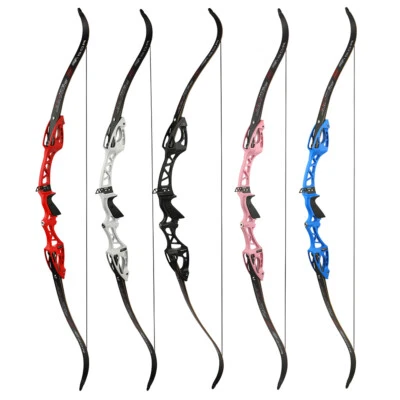 Archery Takedown Recurve Bow 20-40lbs F Interface Aluminum Shooting Target - Image 1 of 4