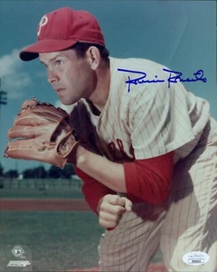 Robin Roberts Philadelphia Phillies Signed 8x10 Glossy Photo JSA Authenticated - Picture 1 of 2