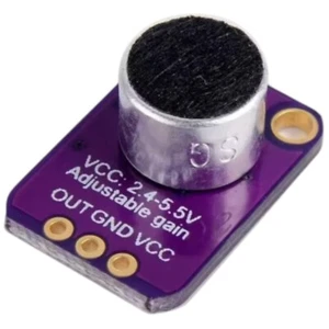 GY-MAX4466 Elektret Mikrofon Amplifier, Mikrofonverstärker Breakout Sensor MAX44 - Bild 1 von 3