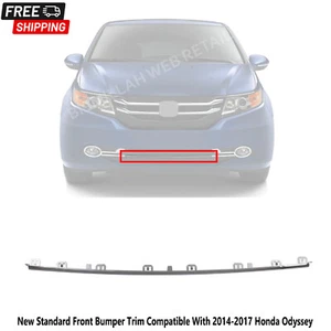 New Standard Front Bumper Trim Compatible With 2014-2017 Honda Odyssey - Bild 1 von 4