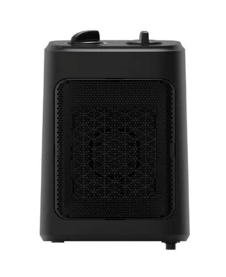 Mainstays 1500W Ceramic Fan-Force Electric Space Heater Black - Image 1 of 3