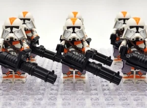 CUSTOM Star Wars 212th Heavy Assault Clone Trooper Brick Minifigure - Picture 1 of 3