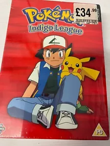 DVD POKEMON INDIGO LEAGUE COMPLETE SERIES 1st First Season One pokEmon NEW UK 1 - Foto 1 di 3