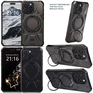 For Apple iPhone 14 Pro Max/14 Plus/14 Pro Adjustable Angle Kickstand Case Cover - Picture 1 of 48