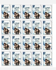Clinic Plus + Strong & Long Health Shampoo Milk Protein - pack of 20 6 ML Each - Picture 1 of 3