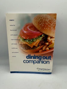 WEIGHT WATCHERS DINING OUT COMPANION BOOK FLEX POINTS - Bild 1 von 3