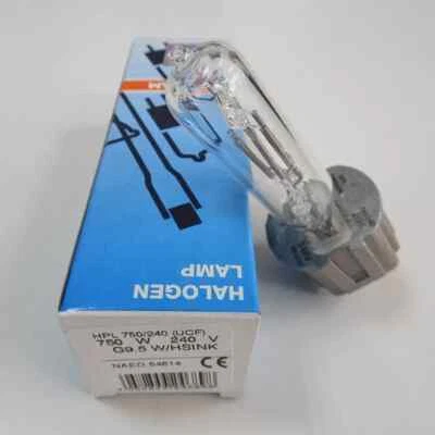 OSRAM HPL750/240 240V750W G9.5 Stage Ballroom Lighting Imaging Bulb Spotlight - Image 1 of 2