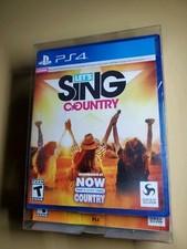 Let's Sing Country 2 Microphone Bundle Playstation 4 PS4 New Sealed