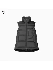 Uniqlo x Jil Sander +J Down Volume Vest Women DARK GRAY XS S M L XL XXL 443931 - Picture 1 of 12