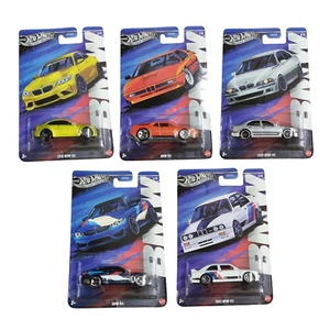 Mattel Hot Wheels 2025 Serie Plata BMW Serie #1-5 Juego de 5 Coches 2001 BMW M5 - Imagen 1 de 7