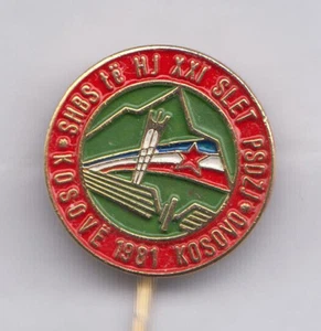 MOUNTAINEERING - SERBIA 1981 Kosovo Railroad Mountaineering Clubs Gathering - Picture 1 of 3