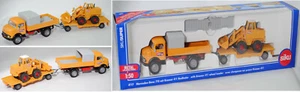 Siku Super 4117 MB Kurzhauber LK 710 + Tieflader mit KramerAllrad Schaufellader - Bild 1 von 1