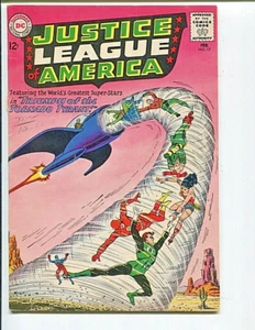 JUSTICE LEAGUE OF AMERICA 17 VG+ ADAM STRANGE 1963 - Picture 1 of 2