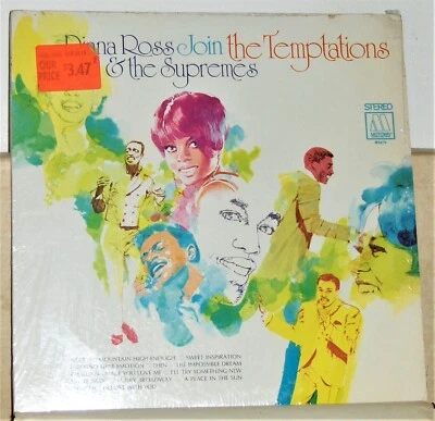 Diana Ross and The Supremes Join The Temptations - Vinyl LP Record - Excellent Foto 1 de 2
