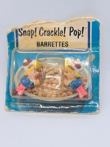 Kelloggs Snap Crackle And Pop Rice Crispy Hair Barrett's 1984 Collector Item  - Picture 1 of 6