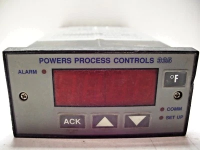 POWERS PROCESS CONTROLS 325-B000 RTD TEMPERATURE CONTROL(°F) 120V QUANTITY! - Image 1 of 4