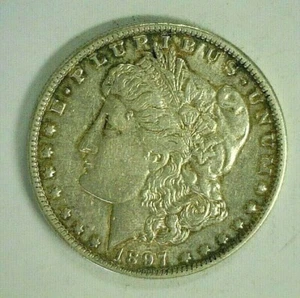 1897-O MORGAN SILVER DOLLAR AU. REDUCED 4/12/24 (1279) - Picture 1 of 2