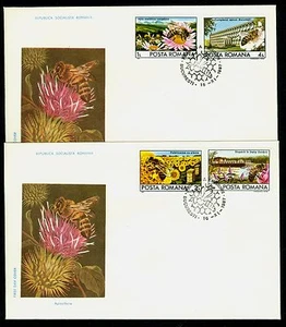 1987 Honey Bees,Bienen,Apiculture,Beekeeping,sunflower,Abeilles,Romania,4407,FDC - Picture 1 of 1
